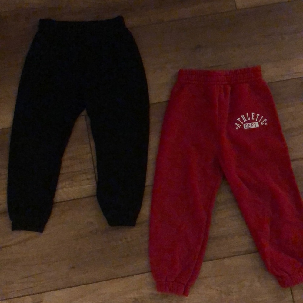 2 pairs 3T boys sweat pants